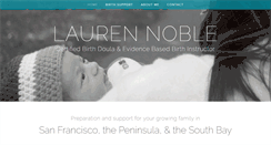 Desktop Screenshot of nobledoula.com