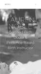 Mobile Screenshot of nobledoula.com